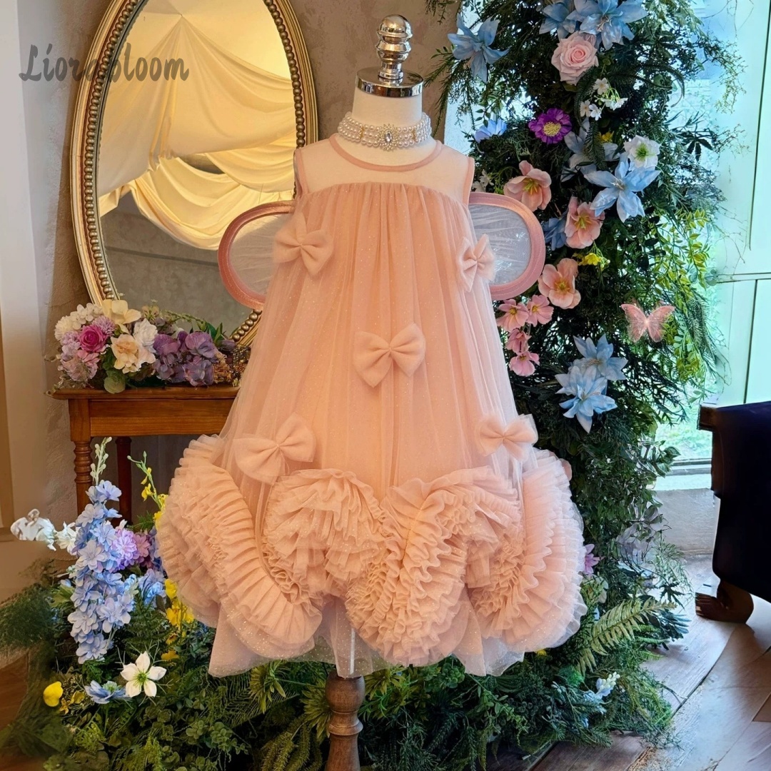 Women Formal Wear H&M - Girls' Pink Winged Dress Fluffy Knee