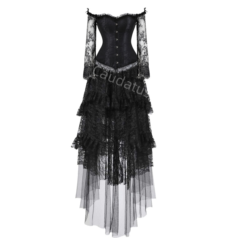 Corset Dress Plus Size Long Sk - Women'S Green Formal Wear incelemesi ve fiyatı