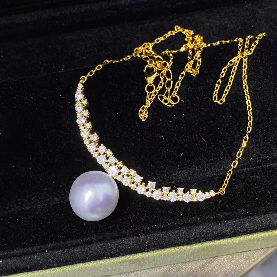 S925 Sterling Silver Necklace  - Pearl Necklace Set incelemesi ve fiyatı