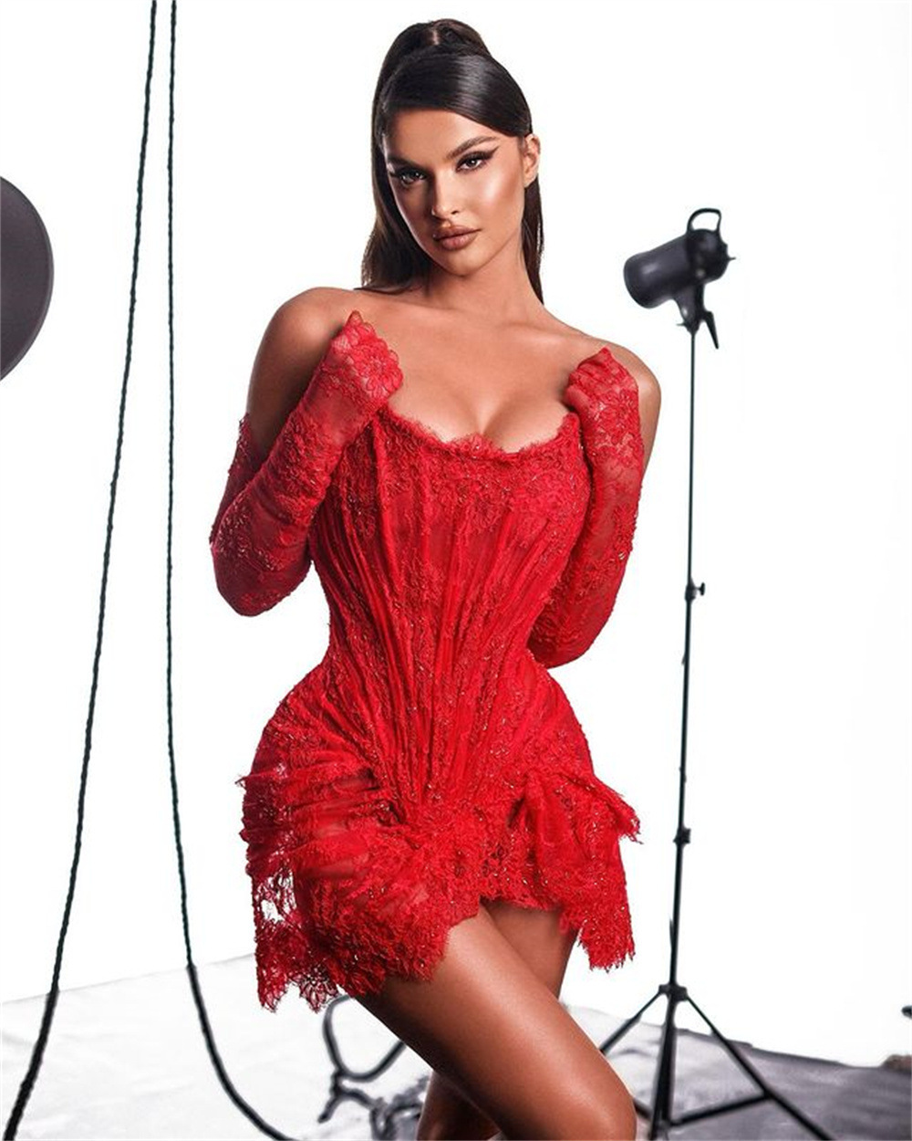 2 Color Stylish Sleek Tube Lac - Women Formal Wear H&M incelemesi ve fiyatı