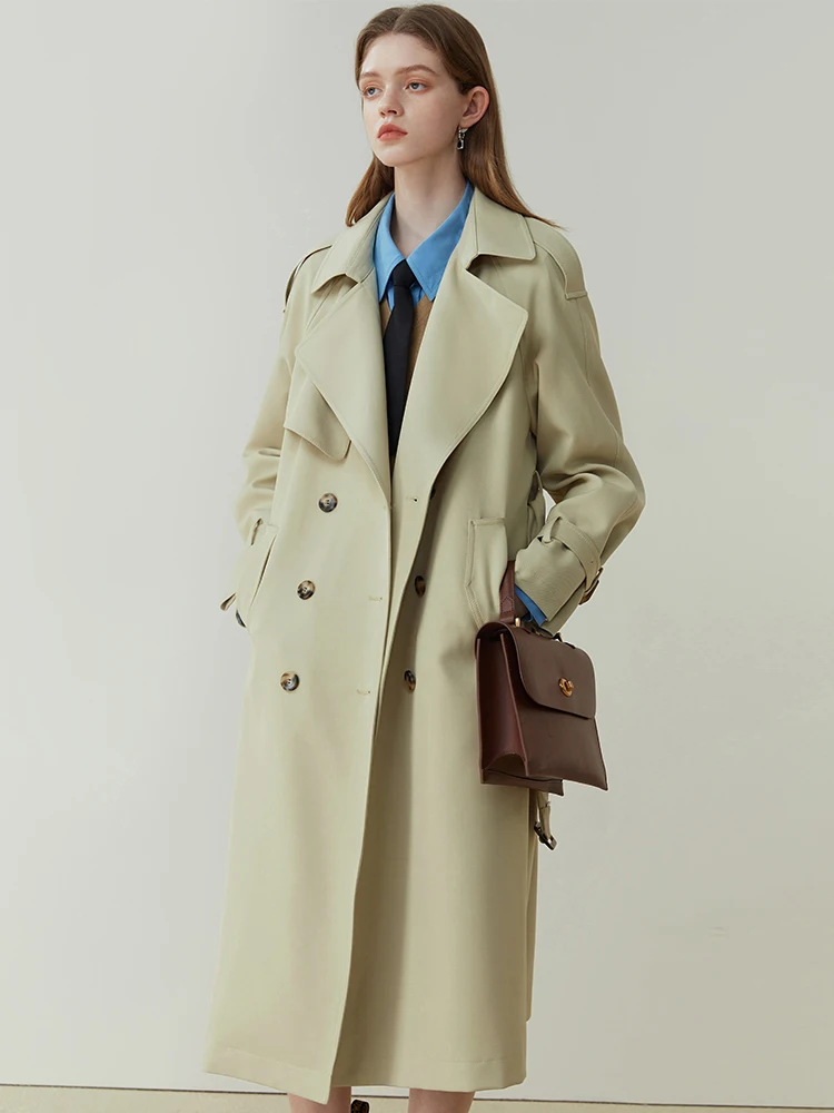 FSLE Classic Fashion Double-br - Trench Coat Formal incelemesi ve fiyatı