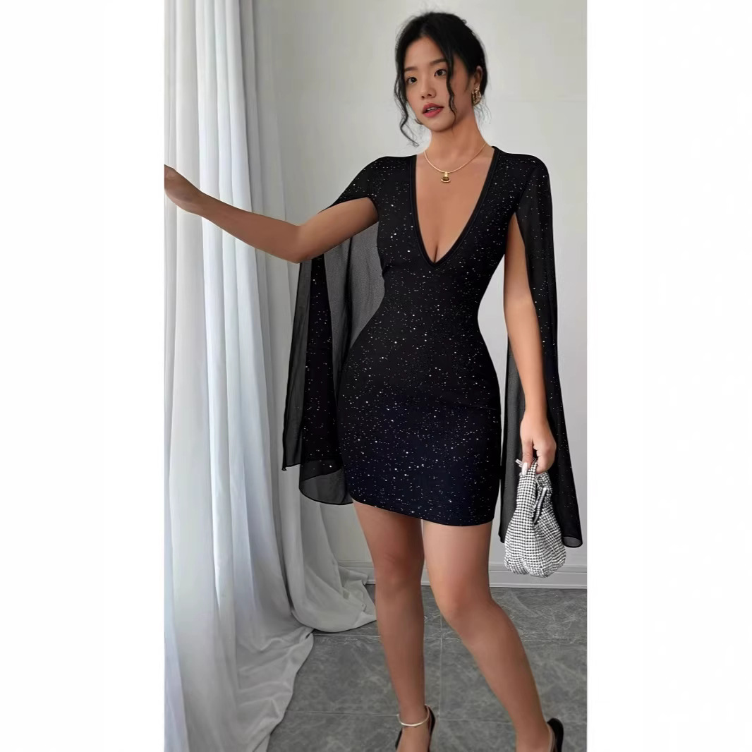 V Neck Bodycon Midi Dress Eleg - Women Formal Wear H&M incelemesi ve fiyatı