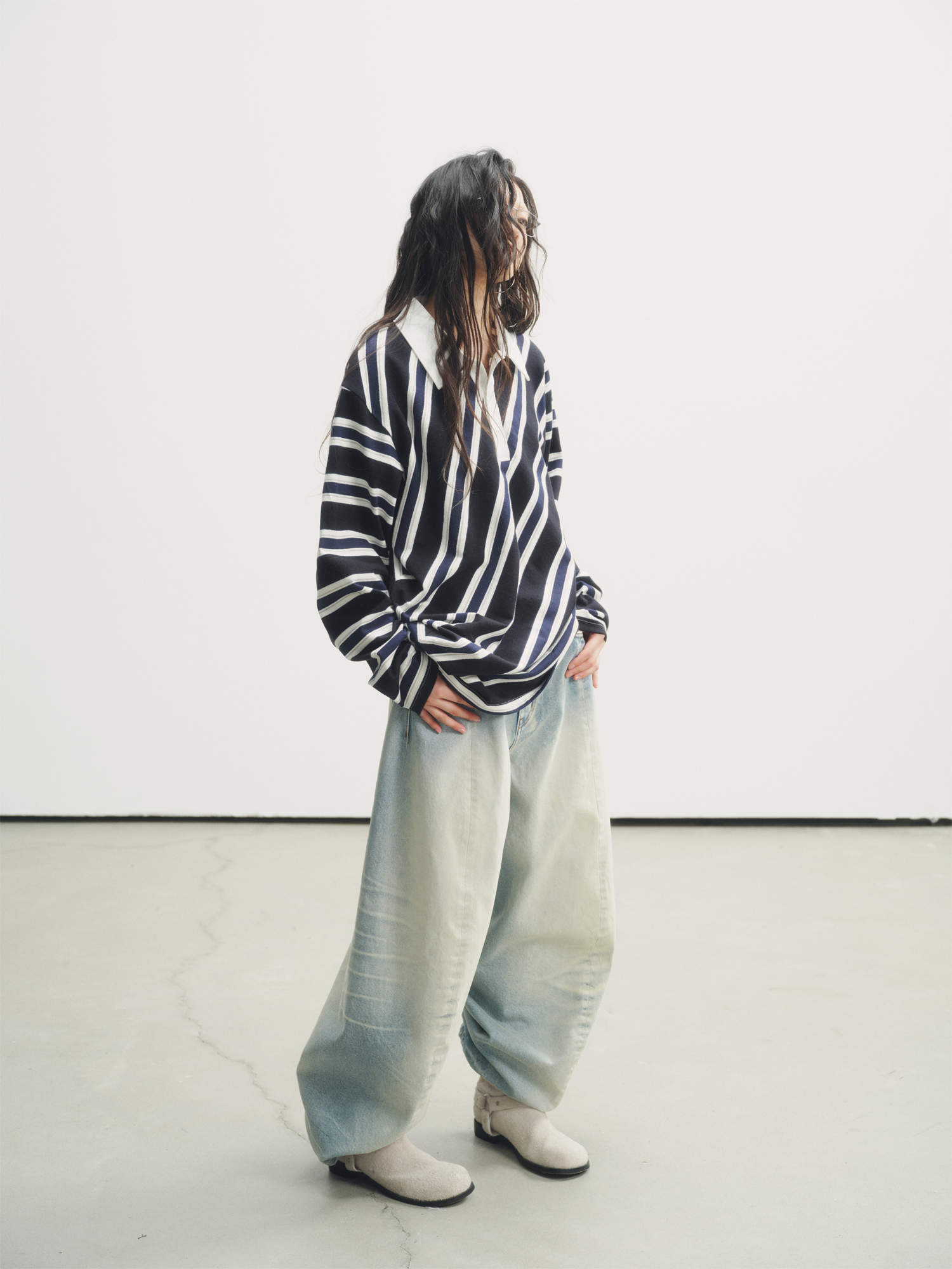 VERMO Vintage Washed Loose Jea - Tailored Trouser Wide incelemesi ve fiyatı
