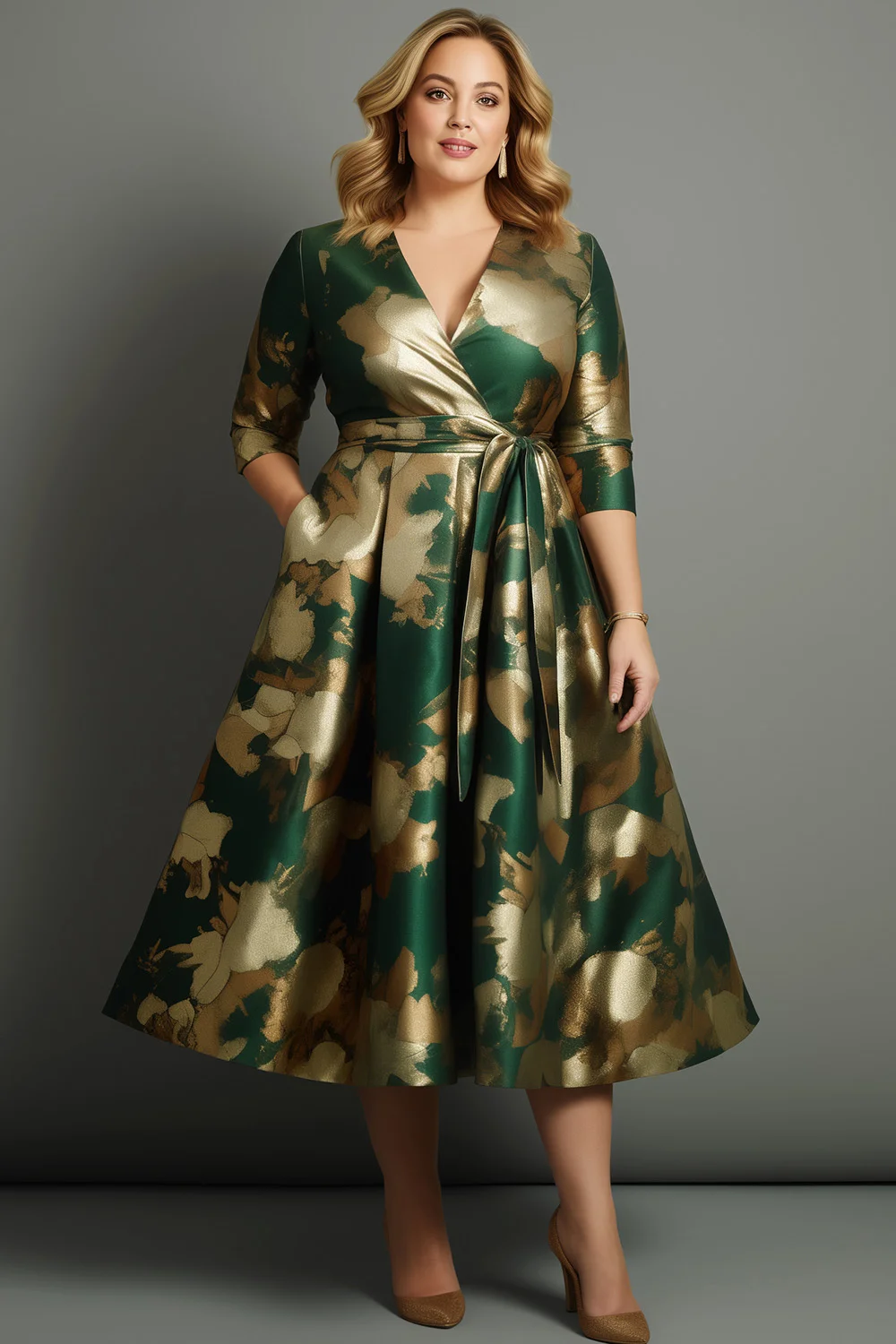 Plus Size Cocktail Dark Green  - Women'S Green Formal Wear incelemesi ve fiyatı