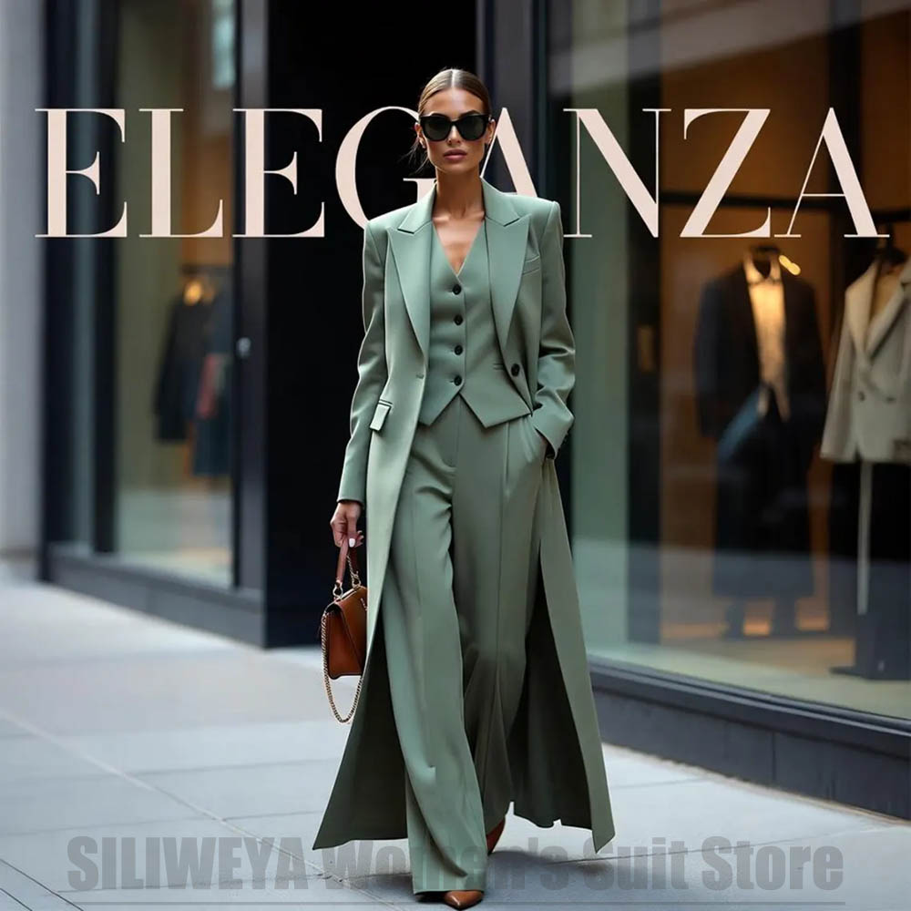 Chic Women's Suit Set Three Pi - Women Formal Wear Office incelemesi ve fiyatı