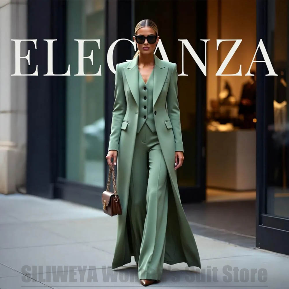 Chic Women's Suit Set Three Pi - Women Formal Wear Office incelemesi ve fiyatı