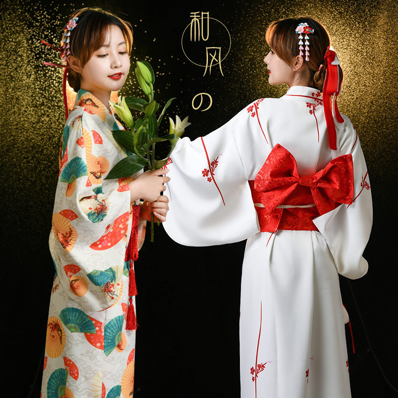Anime Cos Japanese Style Dress - Women'S Formal Traditional Wear incelemesi ve fiyatı