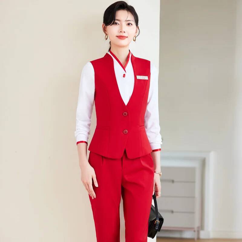 Plus Size 5XL Formal Pantsuits - Women Formal Wear With Blazer incelemesi ve fiyatı
