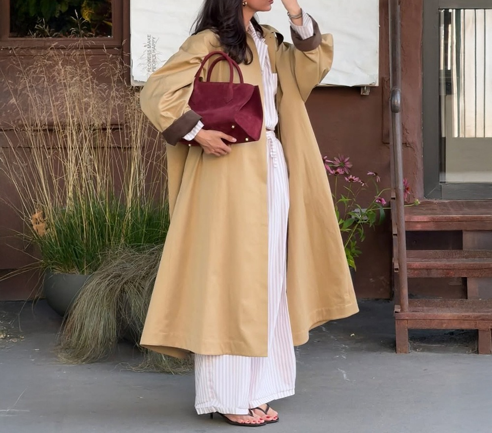 Women's Simple Long Trench Coa - Trench Coat Formal incelemesi ve fiyatı