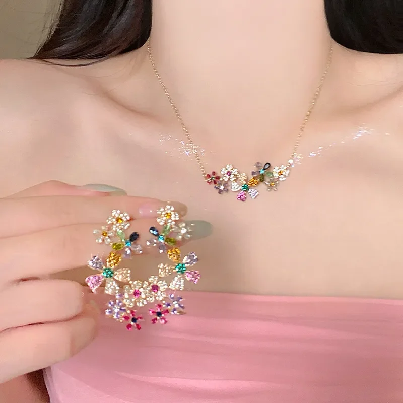 2026 Stainless Steel Diamond F - Pearl Necklace Set incelemesi ve fiyatı
