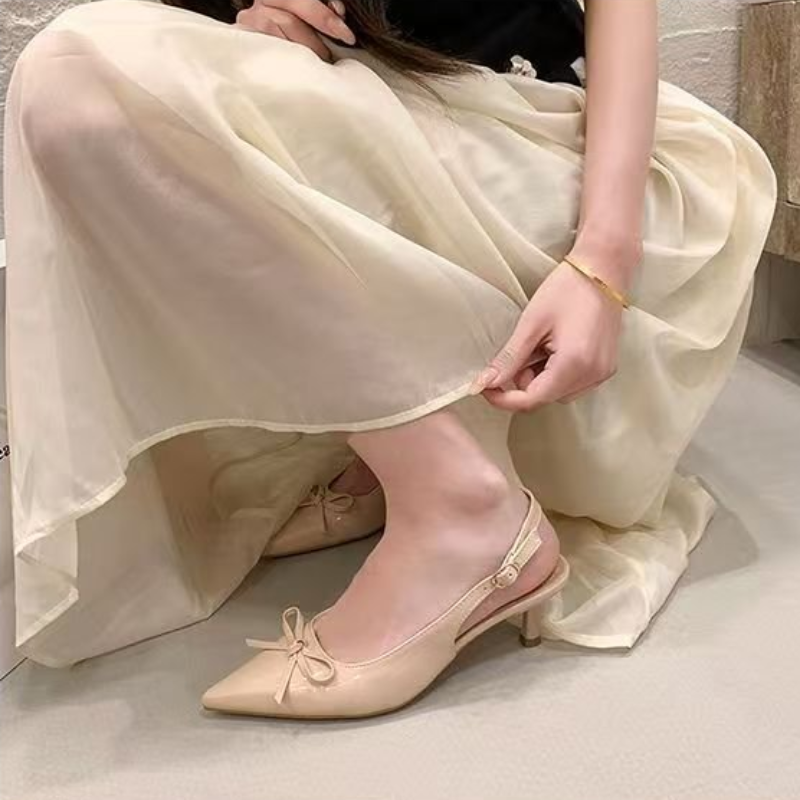 Women Patent Leather Bow Point - Women Formal Wear With Shoes incelemesi ve fiyatı