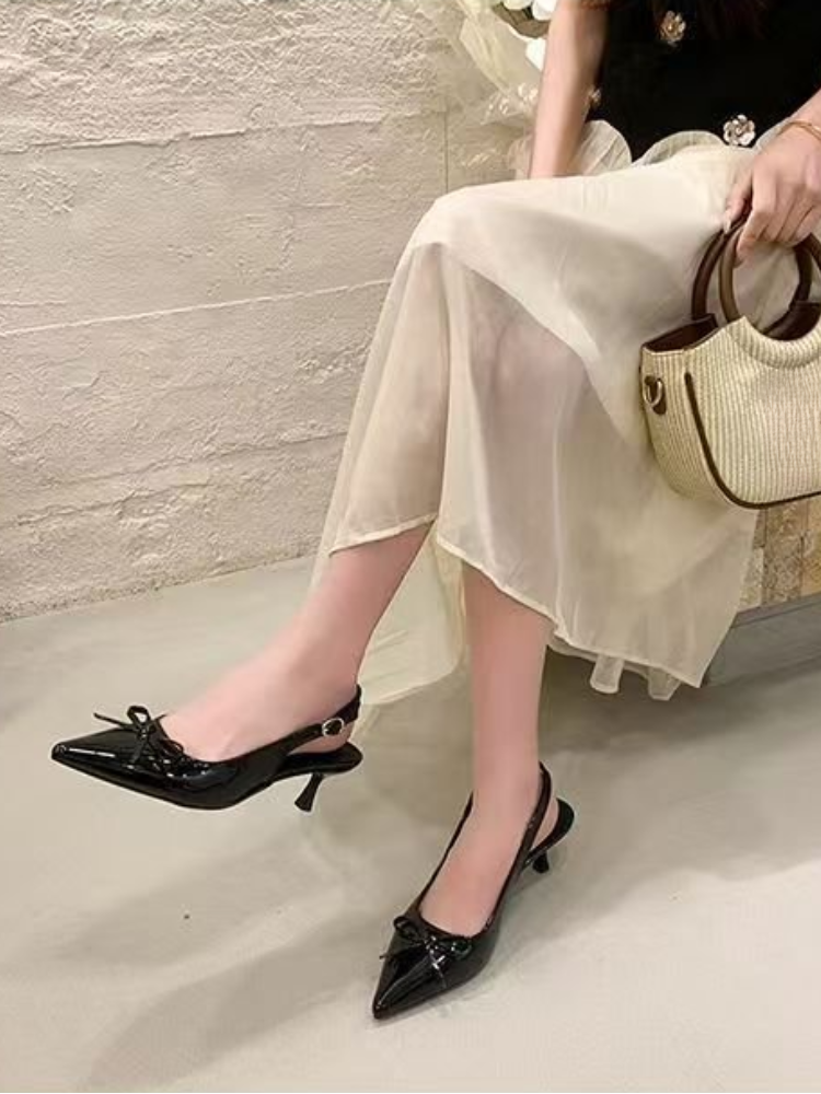 Women Patent Leather Bow Point - Women Formal Wear With Shoes incelemesi ve fiyatı