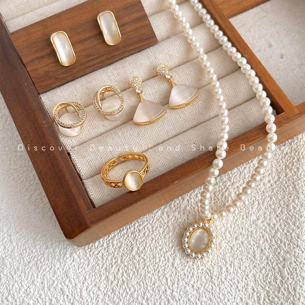 DIY accessories Vintage fan-sh - Pearl Necklace Set incelemesi ve fiyatı