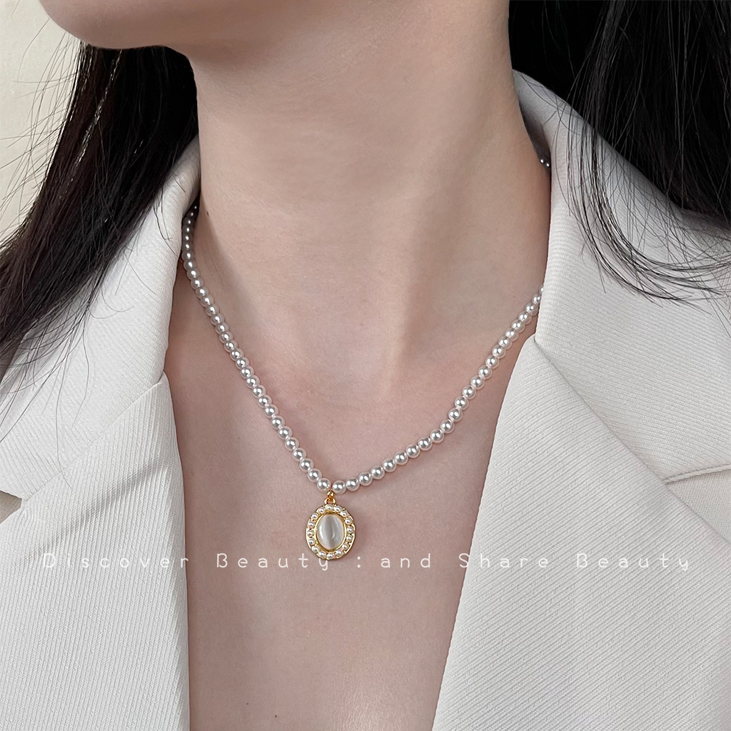 DIY accessories Vintage fan-sh - Pearl Necklace Set incelemesi ve fiyatı