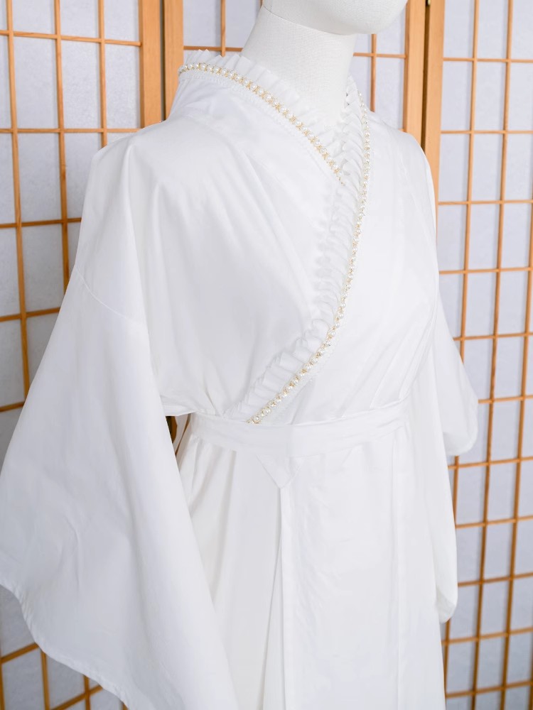 Lace-Trimmed Kimono Undergarme - Women'S Formal Traditional Wear incelemesi ve fiyatı
