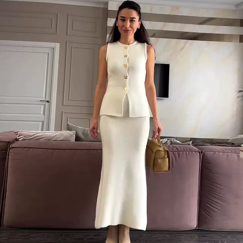 Round-neck Single-breasted Sle - Women Formal Wear Office incelemesi ve fiyatı