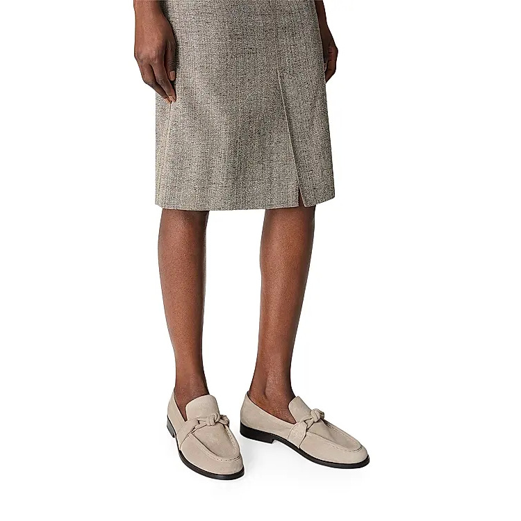 Women's Leather Knot Detail Lo - Women Formal Wear With Shoes incelemesi ve fiyatı