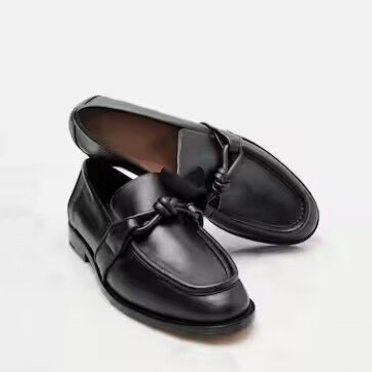 Women's Leather Knot Detail Lo - Women Formal Wear With Shoes incelemesi ve fiyatı