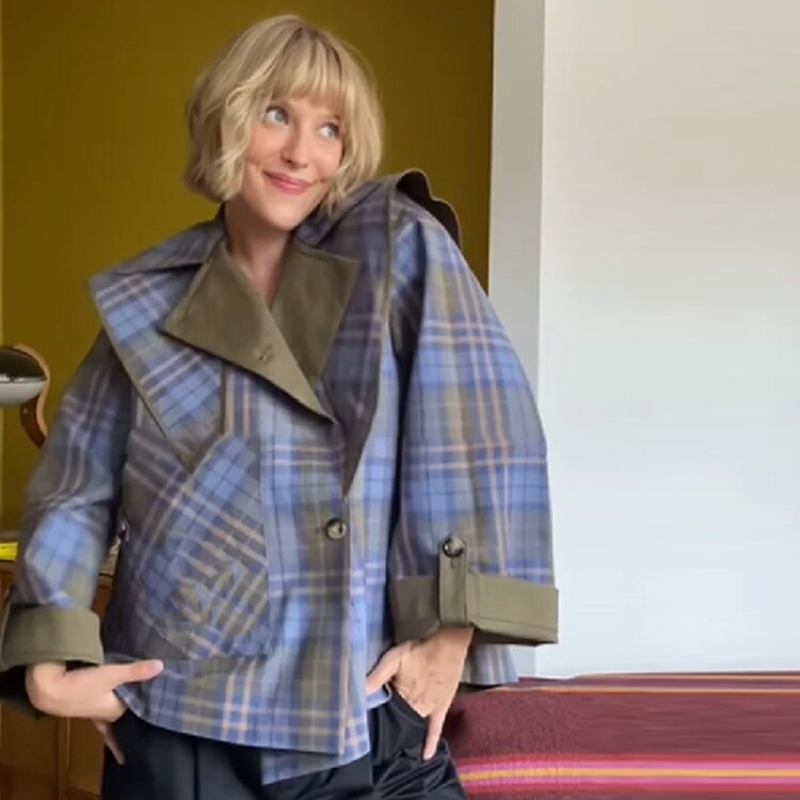 Stylish Double Sided Coat Wome - Trench Coat Formal incelemesi ve fiyatı