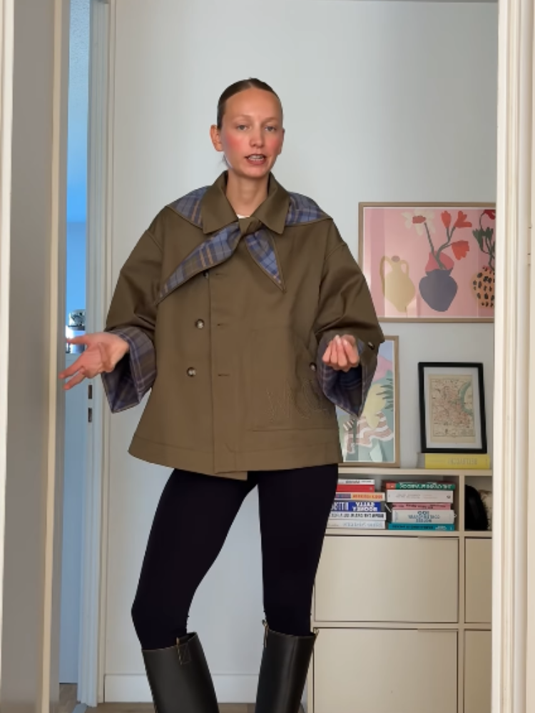 Stylish Double Sided Coat Wome - Trench Coat Formal incelemesi ve fiyatı