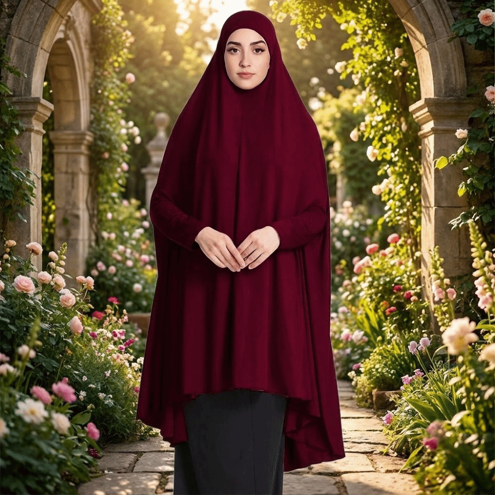 Caftan Plain Muslim Abayas Mod - Women'S Formal Traditional Wear incelemesi ve fiyatı