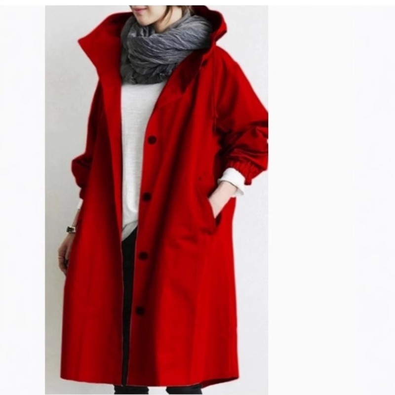New Fashion Women's Long Trenc - Trench Coat Formal incelemesi ve fiyatı