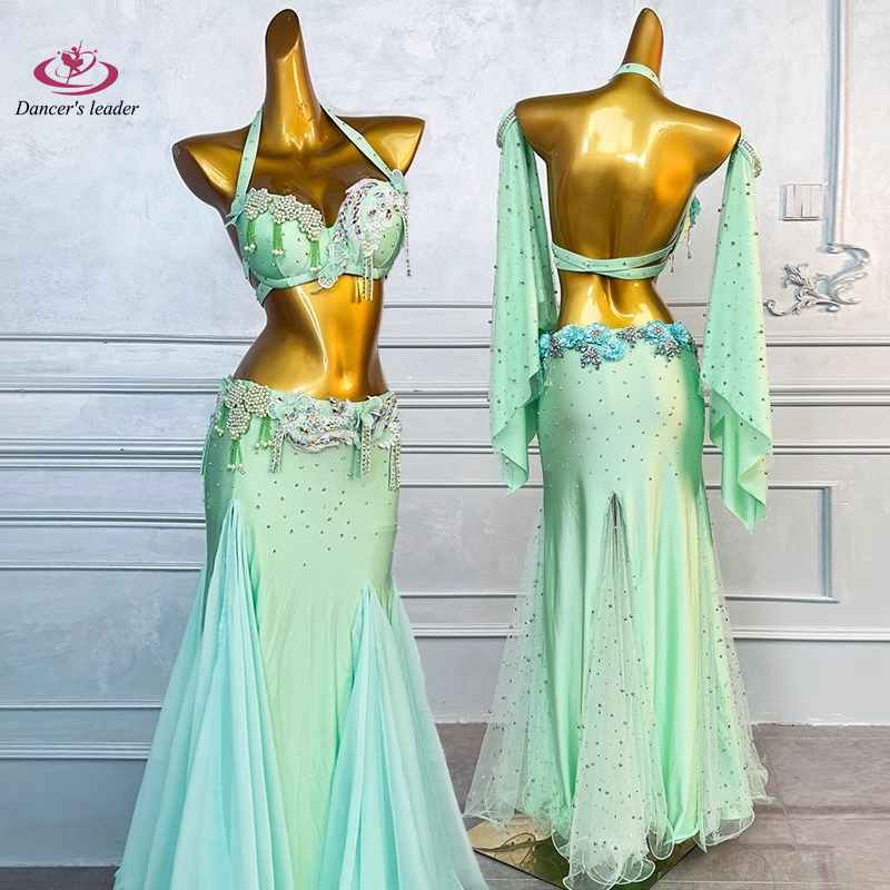 Belly Dance Adult Dress With R - Women'S Green Formal Wear incelemesi ve fiyatı