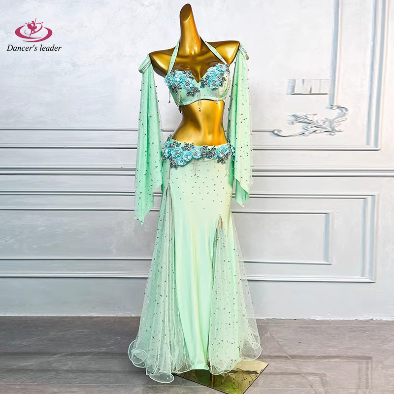 Belly Dance Adult Dress With R - Women'S Green Formal Wear incelemesi ve fiyatı