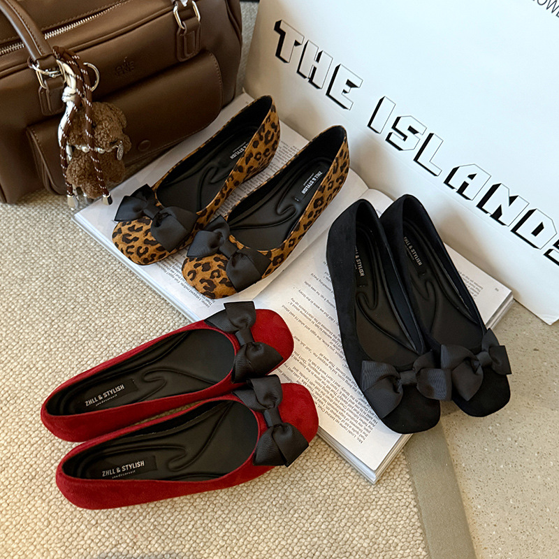 Multi-Color Suede Ballet Flats - Women Formal Wear With Shoes incelemesi ve fiyatı