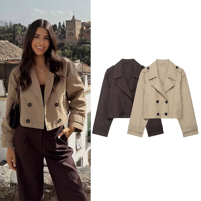 Women's Fashion Double Breaste - Trench Coat Formal incelemesi ve fiyatı