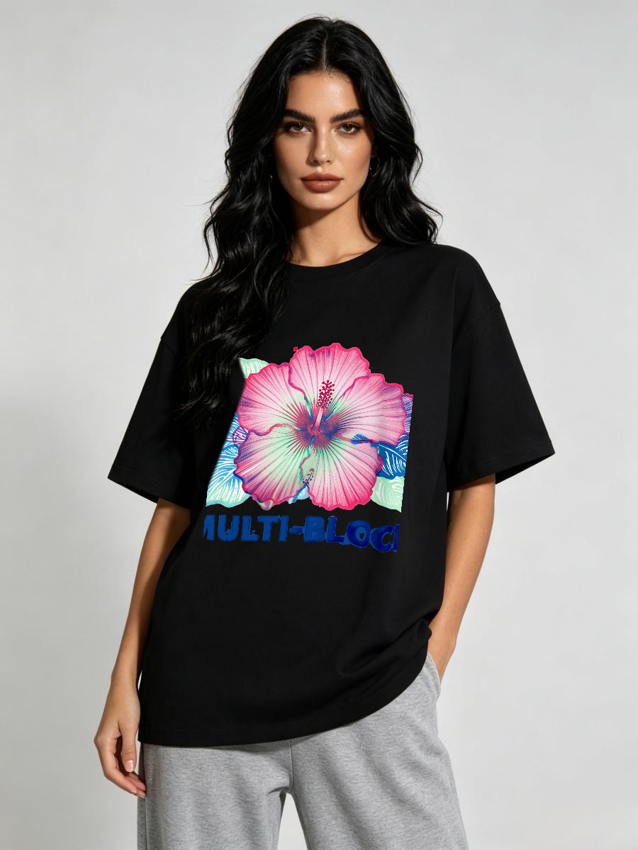 T Shirts Woman Block Print Han - Women'S Formal Traditional Wear incelemesi ve fiyatı