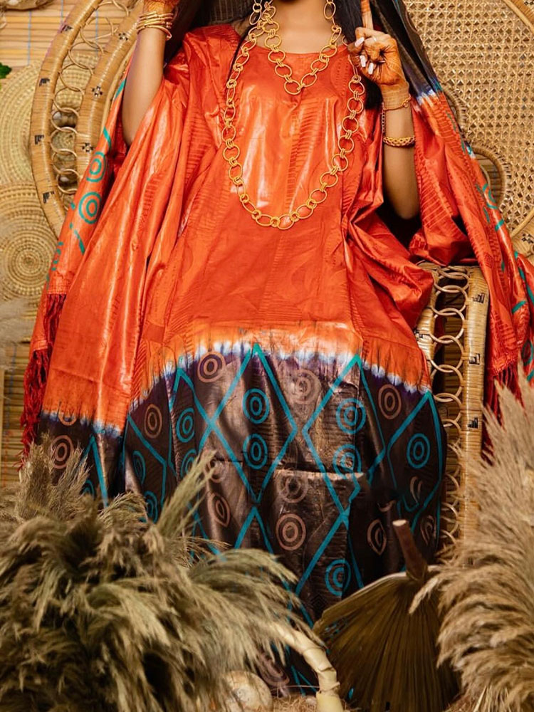 African Printed Gown: Evening  - Women'S Formal Traditional Wear incelemesi ve fiyatı