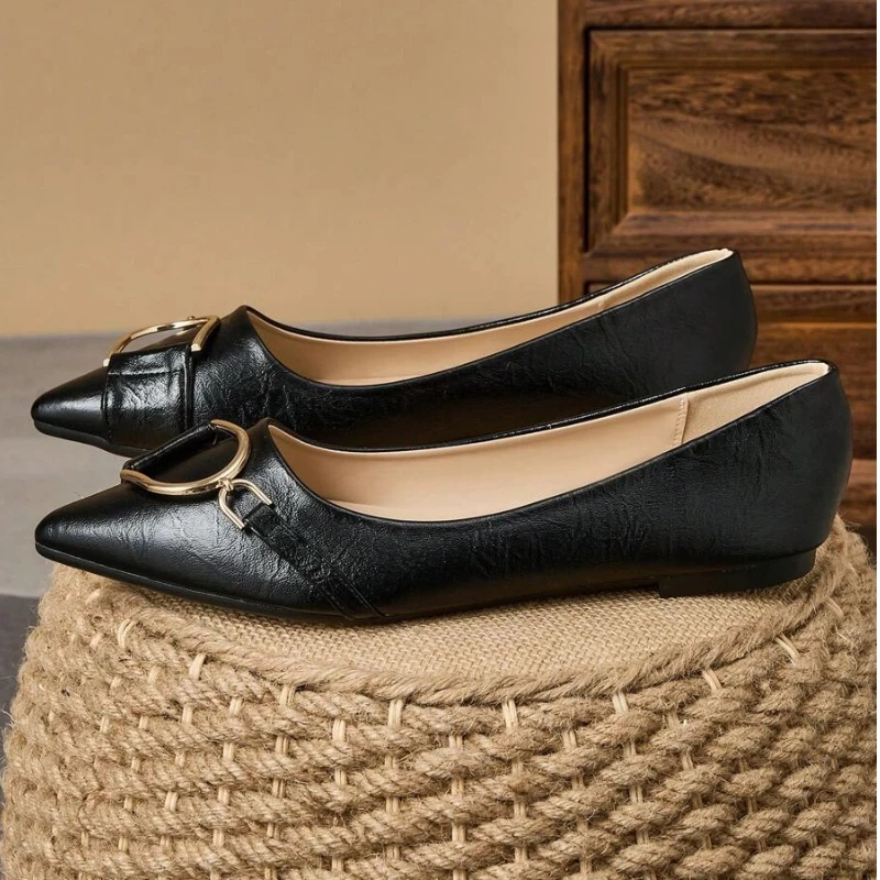 Elegant Women’s Black Pointed  - Women Formal Wear With Shoes incelemesi ve fiyatı