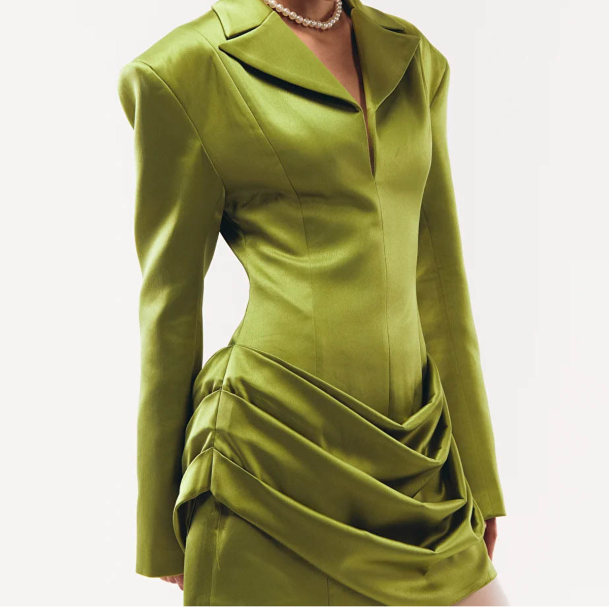 KT Elegant Satin Blazer Dress  - Women Formal Wear H&M incelemesi ve fiyatı