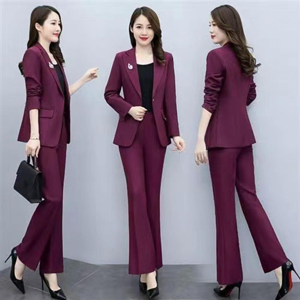 2 Pcs/Set Lady Formal Coat Pan - Women Formal Wear Office incelemesi ve fiyatı