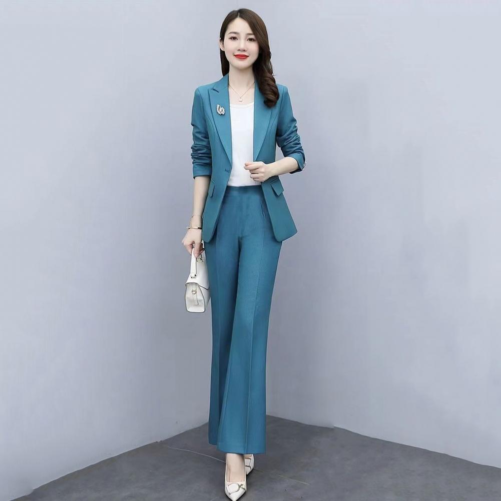 2 Pcs/Set Lady Formal Coat Pan - Women Formal Wear Office incelemesi ve fiyatı