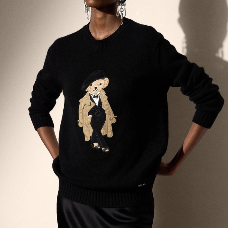 Trench Teddy Bear Knit Sweater - Trench Coat Formal incelemesi ve fiyatı