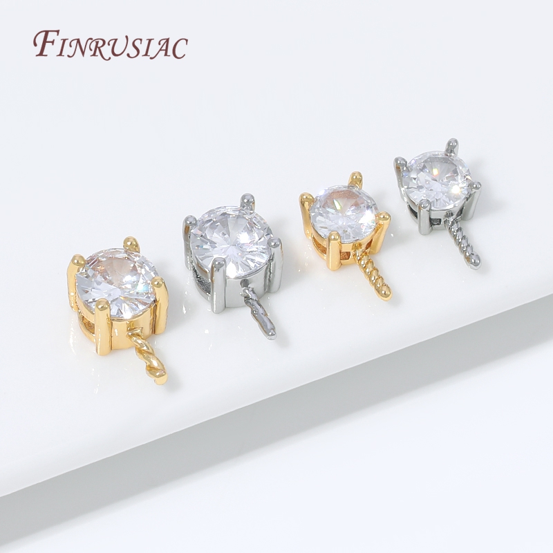 18K Gold Plated CZ Prong Set P - Pearl Necklace Set incelemesi ve fiyatı